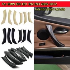 Interior Door Handle Cover Pull Trim Fit 2005-2012 Bmw E90 E91 328i 325i 335i