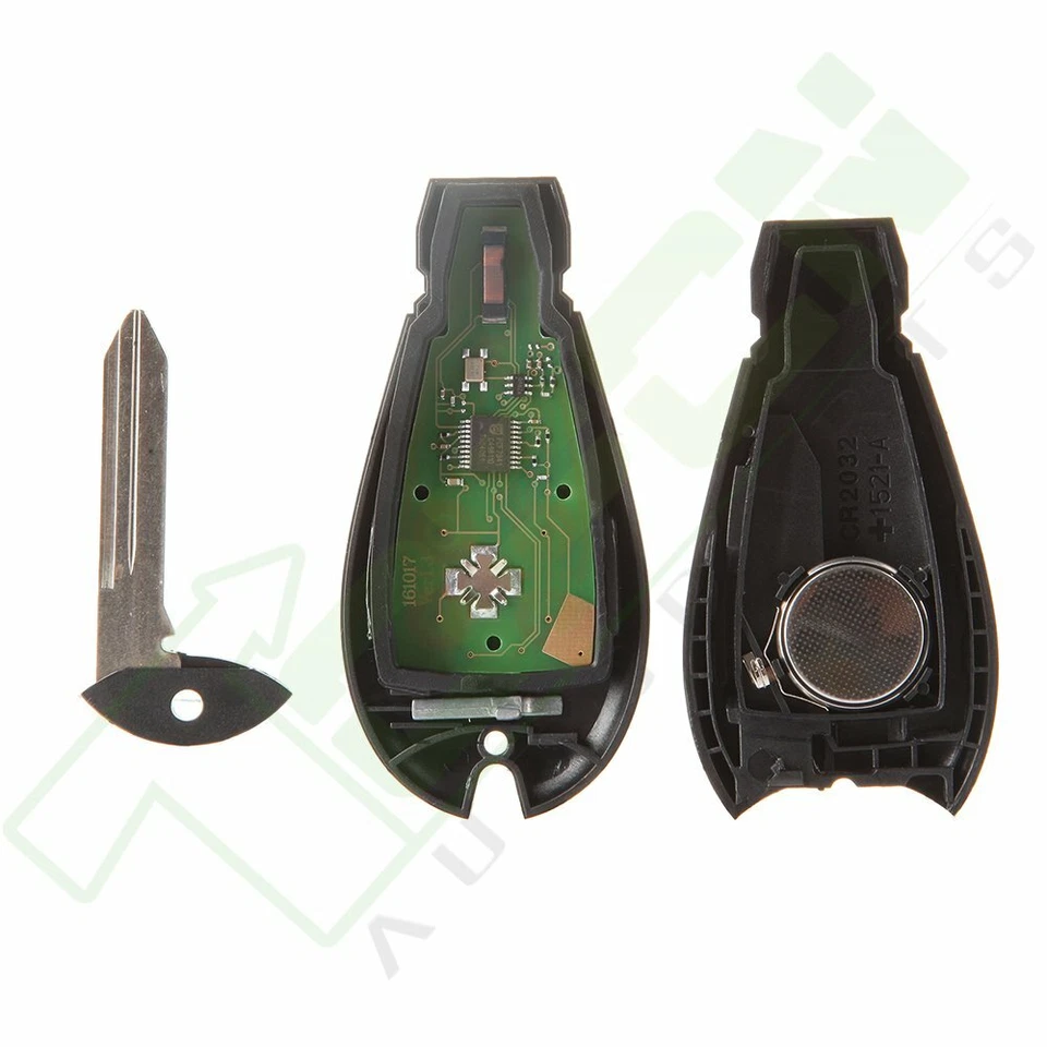 Llavero de coche con control remoto de entrada sin llave para Chrysler Town & Country 2008-2016 Foto 3 de 4