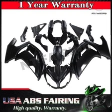 NTU Injection Matte Black Fairing Fit for Kawasaki 2012-2016 Ninja EX650 a019
