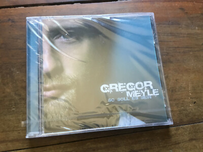  Gregor Meyle  - So Soll Es Sein   [CD Album] NEU OVP 2008