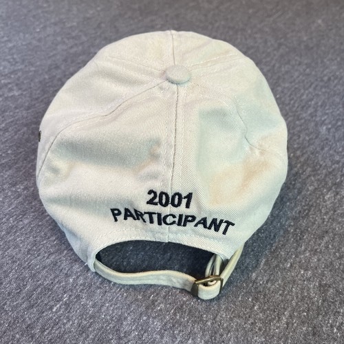 Rolex Monterey Historic Participant Beige Strapback Hat 2001 Participant Rare - Picture 8 of 11