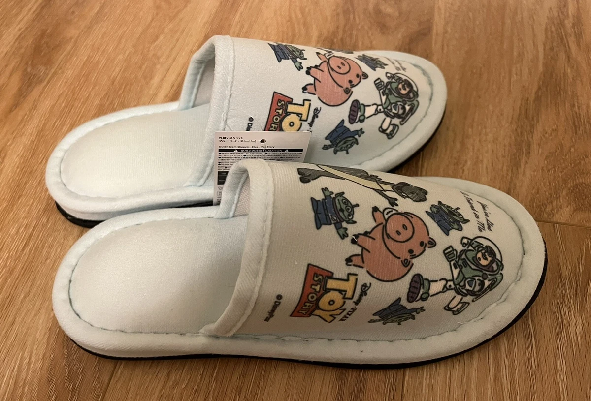 Disney PIXAR Toy Story Buzz Lightyear Slippers 23 24.5cm Green
