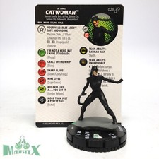 Heroclix Batman Team-Up set Catwoman 029 Uncommon figure w/card 