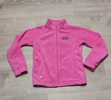 Columbia Girls Fleece Pink Jacket Size M 10/12