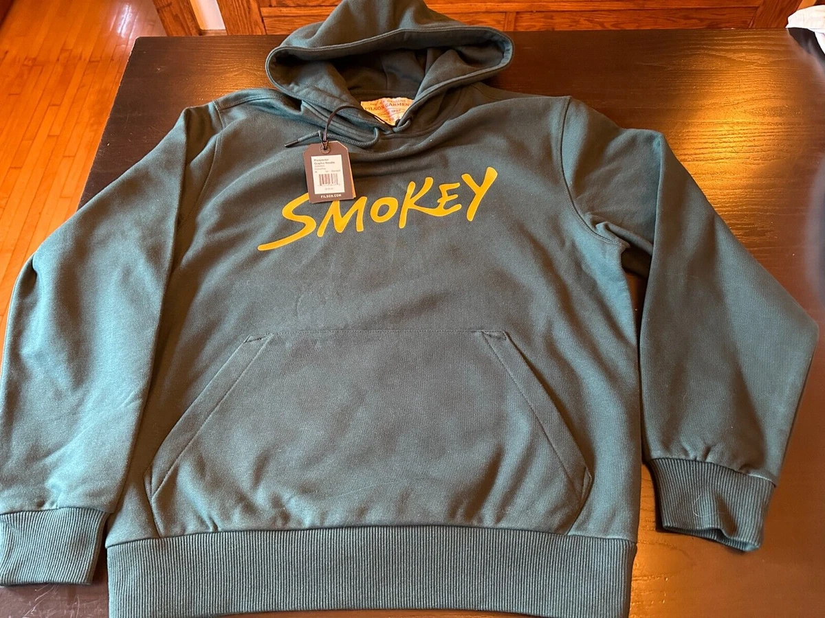 Filson Smokey Bear Prospector Graphic Hoodie, Medium, New With Tags,  Factory 1st