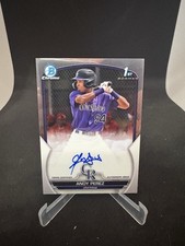 Andy Perez Bowman Chrome 2023 Auto