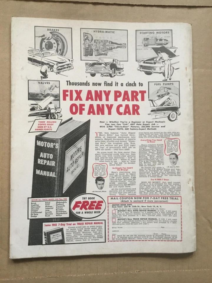 Stag July 1959 Adult / Men magazine Adventure Pulp Pin up - Image 2 of 4