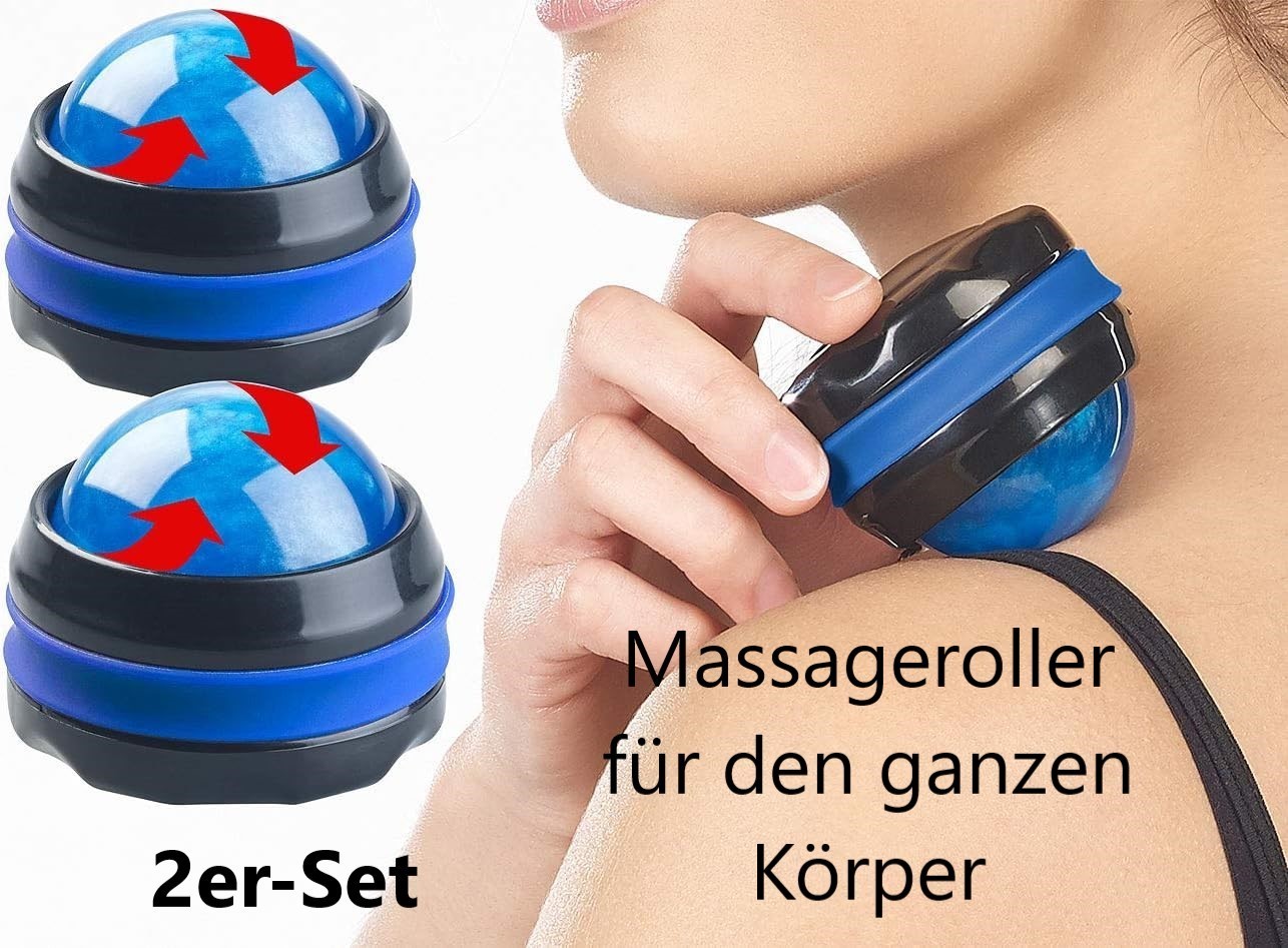 NEU Massageroller für Anti Stress Faszien Fitness Gesicht Weihnachten Geschenk