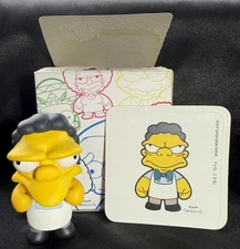 Kidrobot The Simpsons Series 2 Vinyl Figure 3 Inch Moe Szyslak 1/20 ~ Complete!