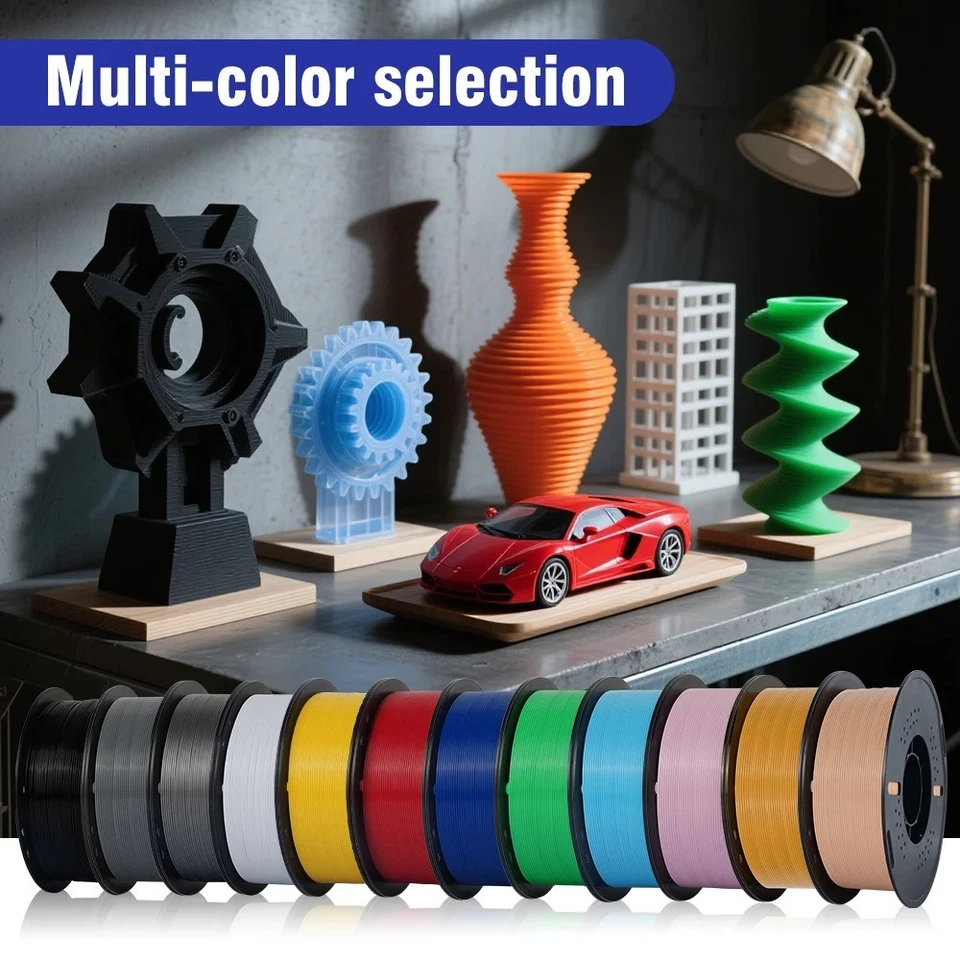 Filament Mix Color Petg Precision Printing Plastic For FDM 3D Printer Gift - Image 2 of 4