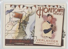 2011 Topps Allen & Ginter's Hometown Heroes Justin Verlander #HH53 0l2