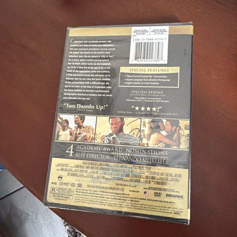 City of God (DVD, 2004)