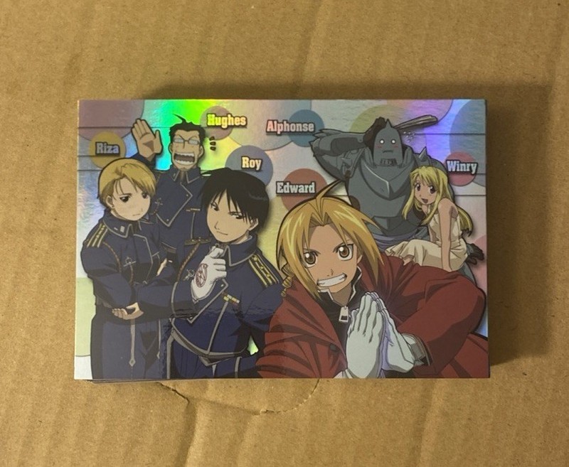 Fullmetal Alchemist Trading Card lot x54 2 Holo Cards Anime Japan Vintage 2004