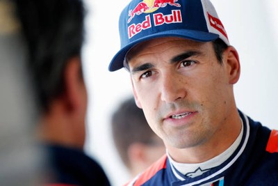 WRC Rally Poland 2015 Dani Sordo Hyundai portrait Motor Racing Old Photo