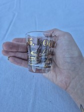 St. Louis Gold Detail Historic Shot Glass Made In USA 2.25"