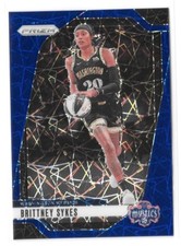 2024 Panini Prizm WNBA - Brittney Sykes #80 Blue Velocity Prizm