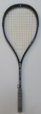 PRINCE EXTENDER PRECEDENCE SQUASH RACKET PURPLE/BLACK, 27" LENGTH, 8" VINTAGE