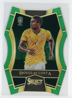 Douglas Costa 2016 Panini Select #115 Diecut Green Prizm #'d 2/5 RARE