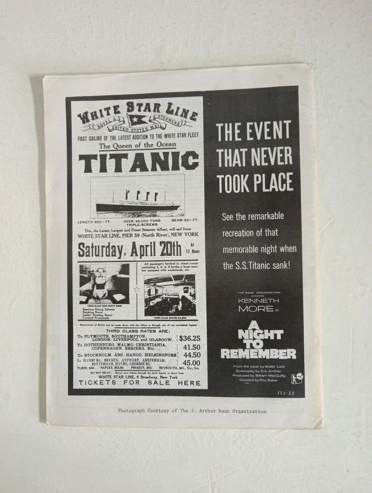 The Titanic Commutator Historical Society Winter 1980 Magazine Rare - Image 2 of 4