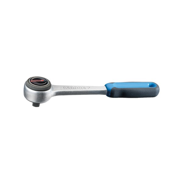 Gedore Umschaltknarre FüR 1/4 Zoll 6,3 Mm Antrieb 5° RüCkschwenkwinkel 129-image