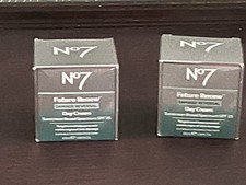 2 NEW No7 Future Renew Damage Reversal Day Cream SPF25 1.69 oz exp 2/26 1/26