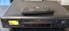 SONY SLV-760HF Hi-Fi Stereo VHS VCR PLUS Recorder Player Remote