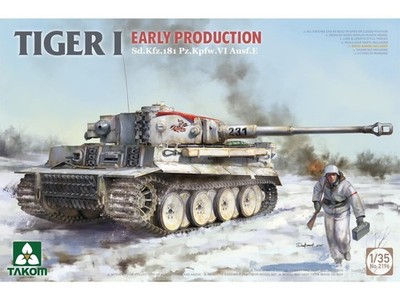 Takom - Sd.Kfz.181 Pz.Kpfw.Vi Ausf.E Tiger I Early Production 1/35 2196