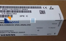 6SN1118-0DK21-0AA2 6SN1 118-0DK21-0AA2 New Siemens Rack-mounted Control Module