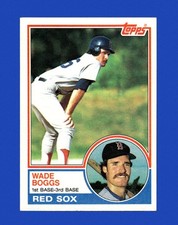 1983 Topps Set-Break #498 Wade Boggs RC NM-MT OR BETTER *GMCARDS*