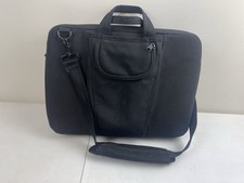 Brenthaven Black Laptop Bag Briefcase Multi-Pocket Padded Handle
