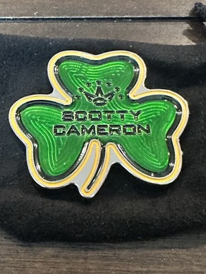 Scotty Cameron Clover Leaf Cameron Coin Ball Marker - St Patrick's Day