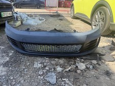Fits VW Golf Mk6 GTI 2009-2012 Front Bumper Primed Complete With Grilles
