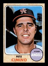1968 Topps #143 Pete Cimino   NM/NM+ X3653180