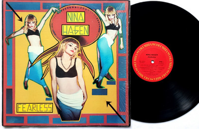 Nina Hagen Fearless Vinyl LP Album 1983 Columbia USA BFC 39214 Giorgio Moroder