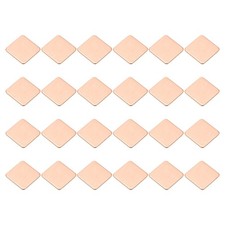 24 Pcs Heatsink Copper Pad Shim IC Chipset GPU Thermal Heatsink 15x15x1mm 