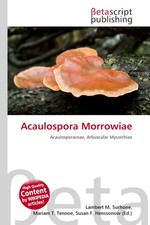 Acaulospora Morrowiae Acaulosporaceae, Arbusc...