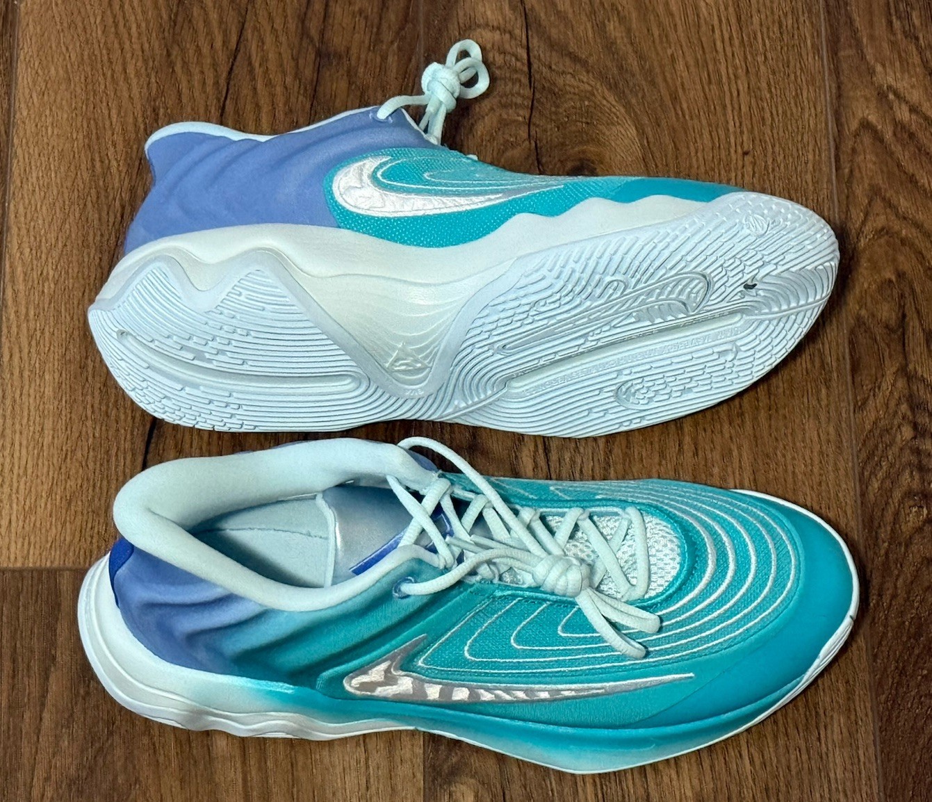 Nike Giannis Immortality 4 “Christmas” Blue/White FQ3680-300 Men’s Sz 12 thumbnail 2