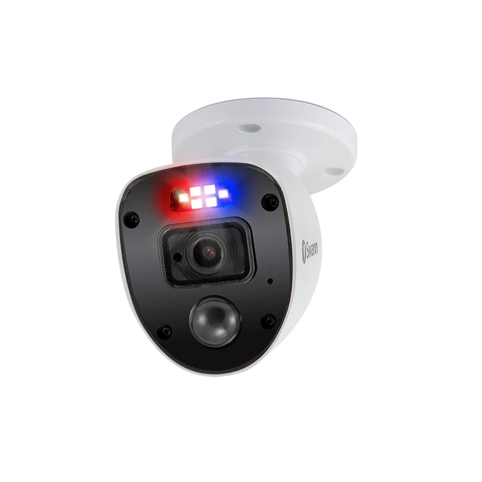 Swann PRO-1080MSL 1080p Full HD Flashing Lights Bullet Camera - White - Image 4 of 4
