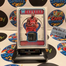 2017-18 Panini Crown Royale Serge Ibaka 1/2 Toronto Raptors Tag Patch Platinum