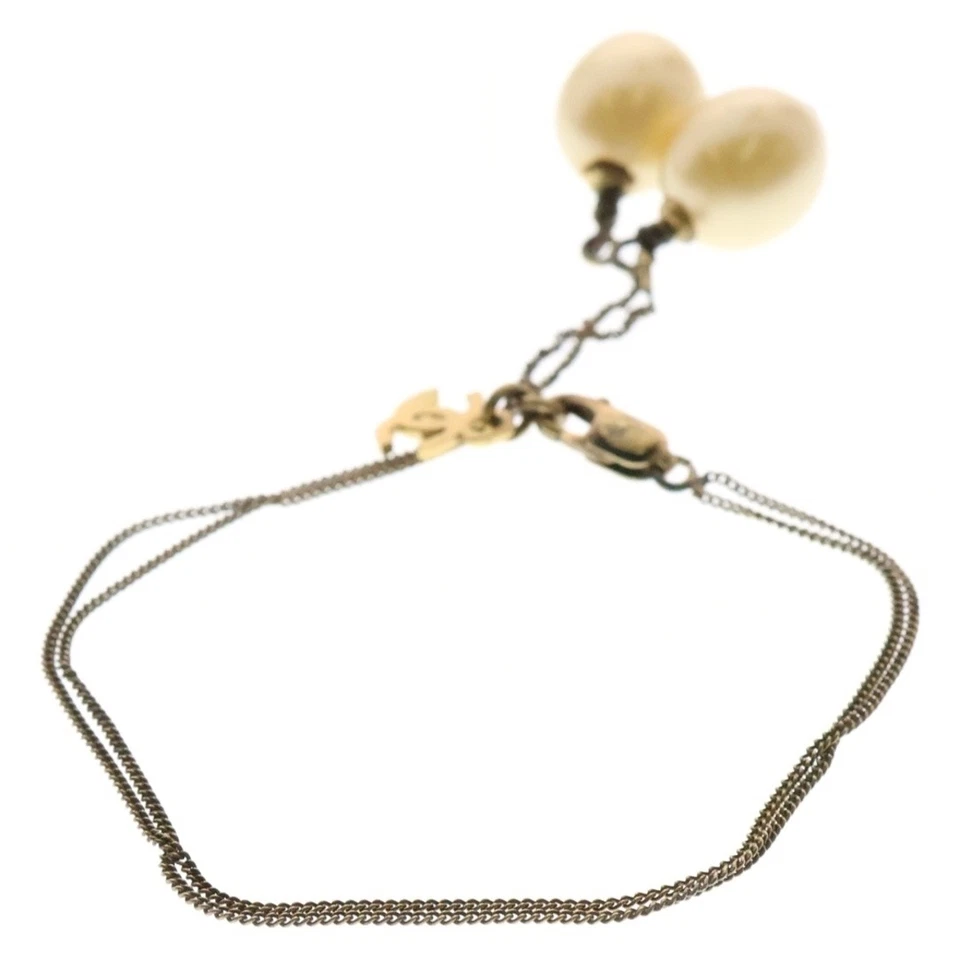 Collar colgante de perlas marca de coco Chanel cadena de oro 01a usado c43a8f875d9364fd4267 Foto 2 de 4