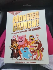 NEW General Mills Monster Crunch! Monster Cereal Board Game  9+ 2-5 Players