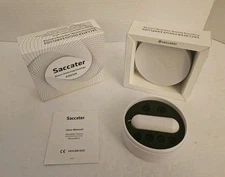 Noise Reducing Silicone Earplugs Reusable 17 Decibels Saccater Focus Black