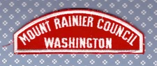 RWS - Mount Rainier Council  Washington  -Mint-