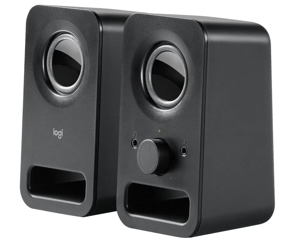 Logitech Z150 Altoparlante Stereo 6W, Jack 3,5mm Connettore Cuffie *SENZA... - Immagine 2 di 2