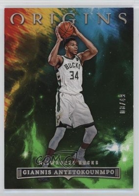 2022-23 Panini Origins Neon Green 8/49 Giannis Antetokounmpo #3 ub2