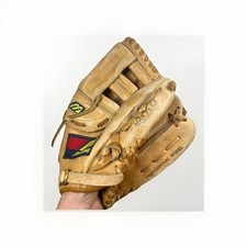 Mizuno MZ4500 Professional Model Baseball Glove Mitt Full Grain Leather Tan RHT