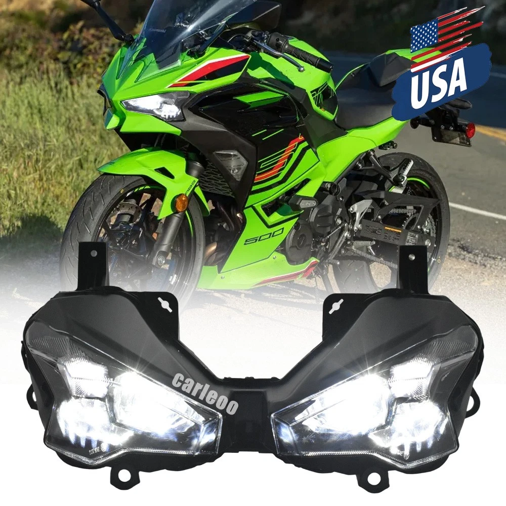 摩托车大灯组件适用于川崎Ninja 500 | eBay