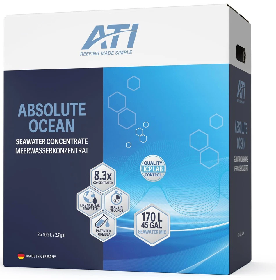 ATI Absolute Ocean 20,4 L Konzentrat für 170 L Meerwasser Riff Korallen Aquarium - Bild 3 von 4