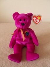 Vintage 1999 Millennium The Teddy Bear Ty Beanie Baby