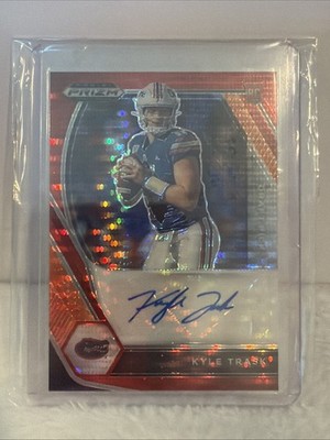 Kyle Trask Rookie Red Pulsar Prizm Draft Picks Autograph #DPA-KTR 12/15